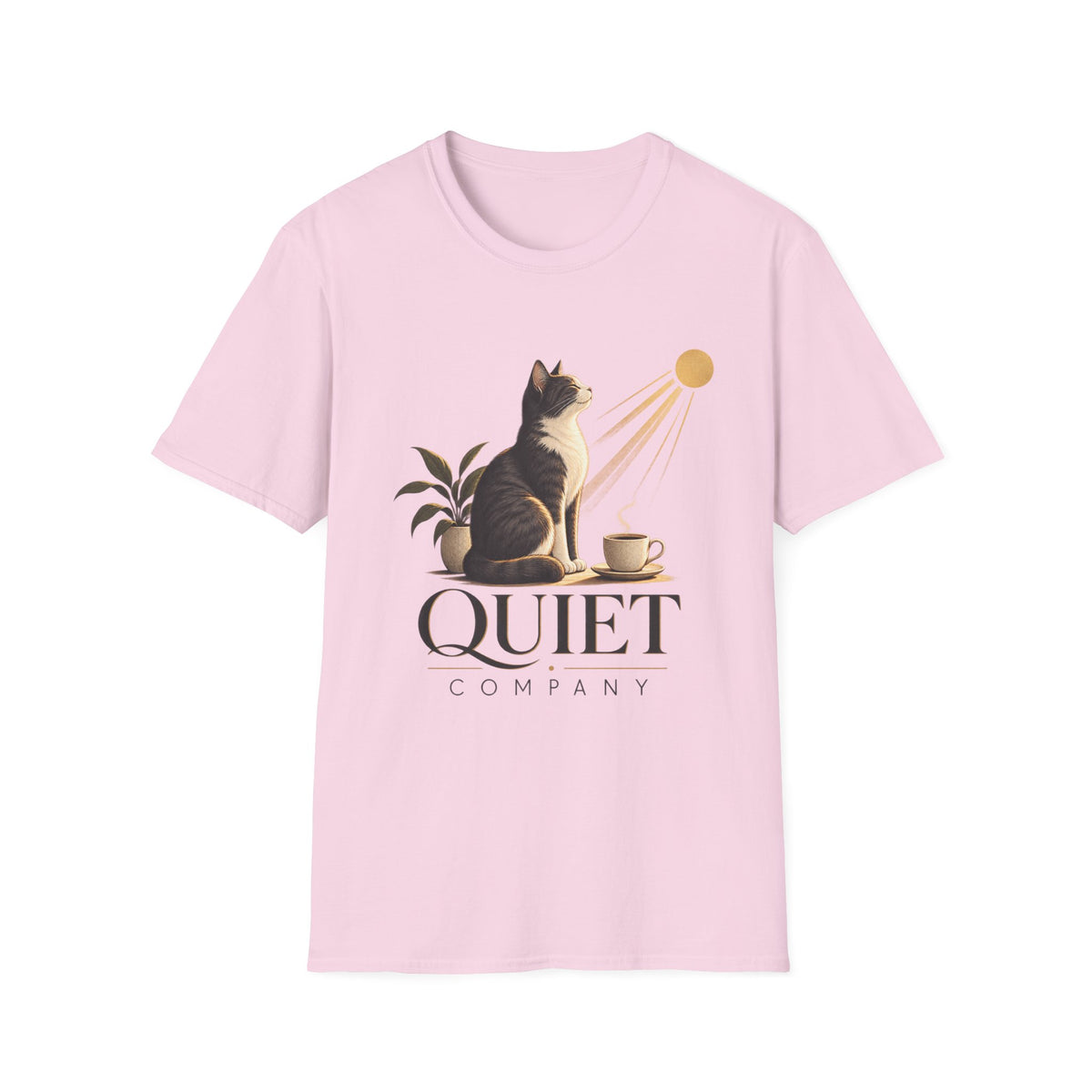 Cat & Sun 'Quiet Company' T-Shirt