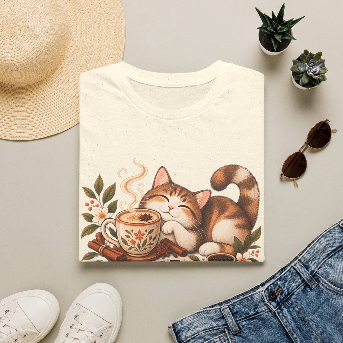 Chai Paws Cat Tee
