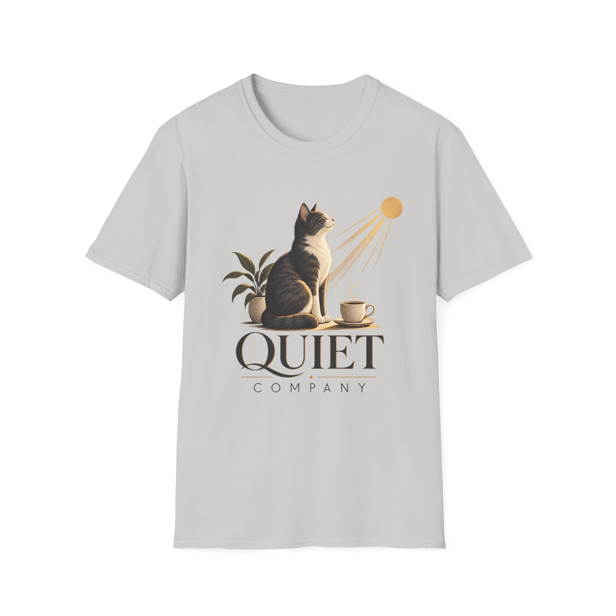 Cat & Sun 'Quiet Company' T-Shirt