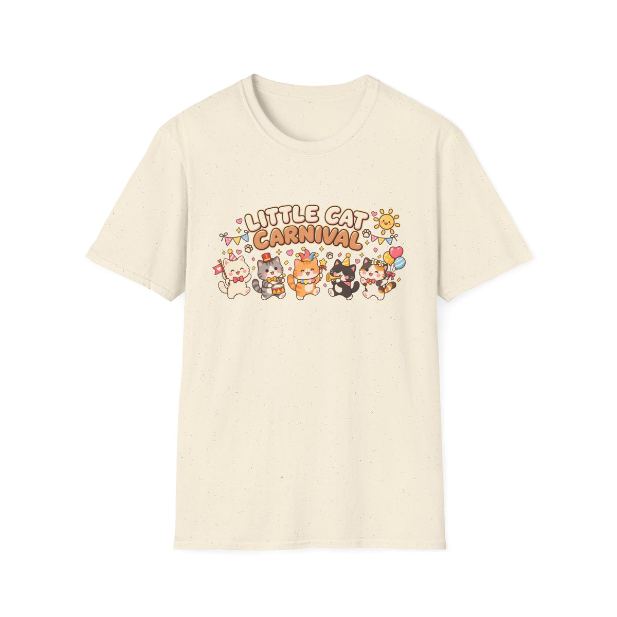 Little Cat Carnival T-Shirt — Cute Kawaii Cat Parade Tee