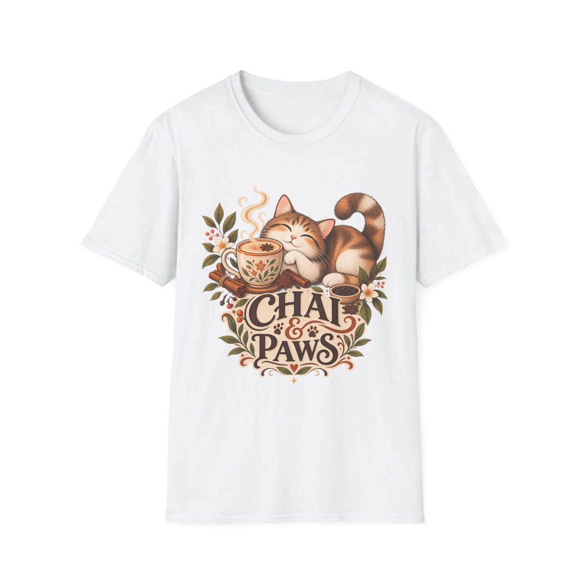 Chai Paws Cat Tee