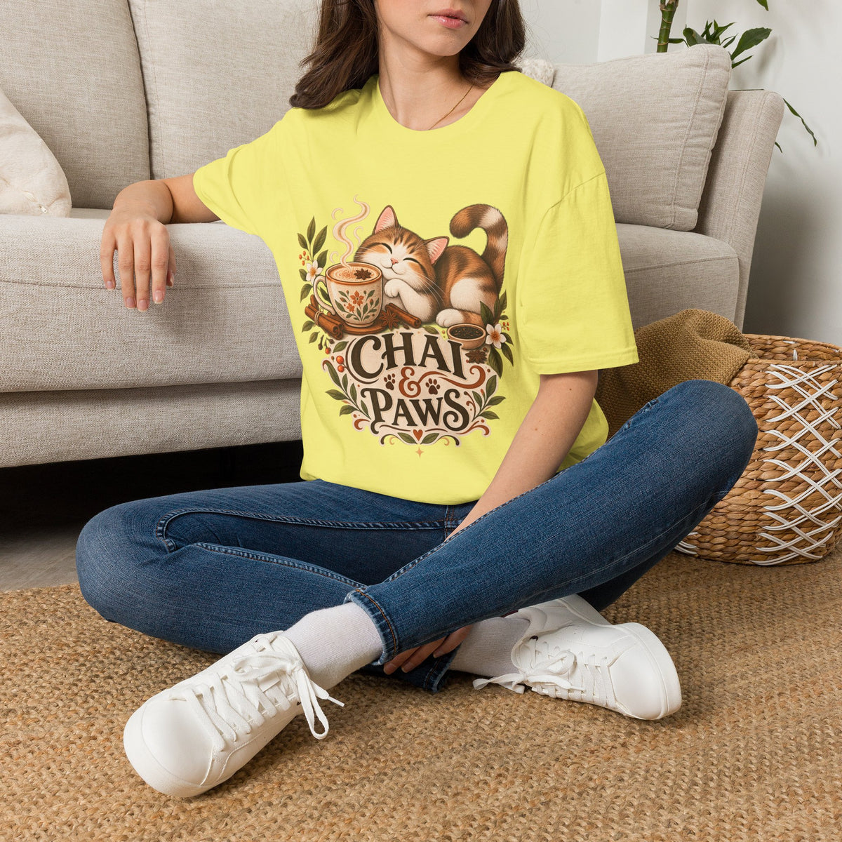Chai Paws Cat Tee