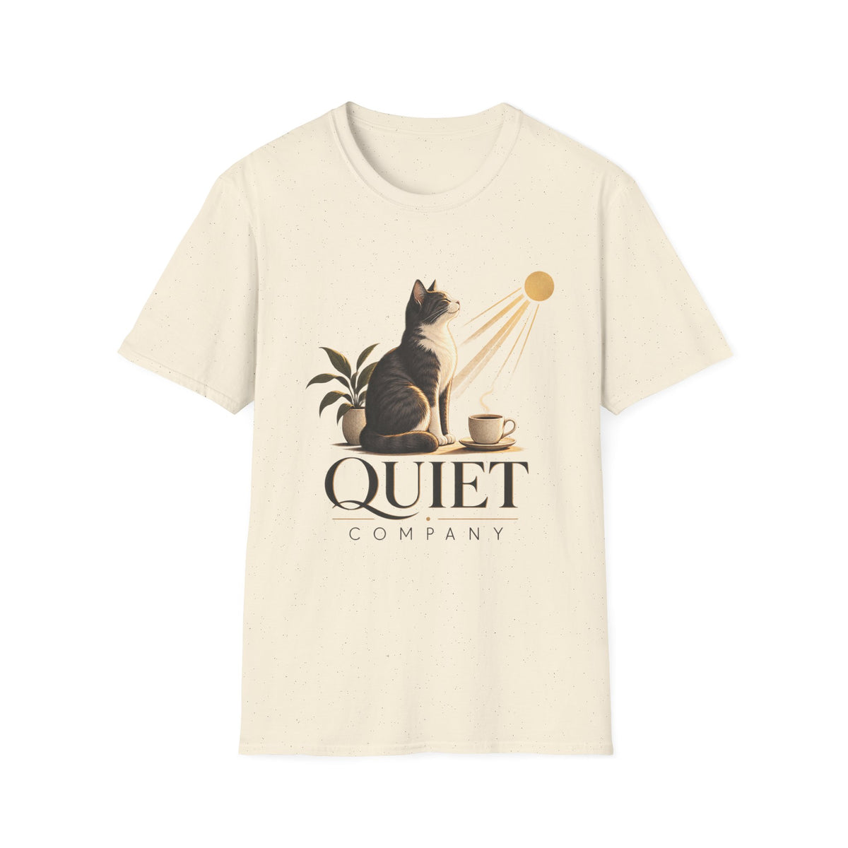 Cat & Sun 'Quiet Company' T-Shirt