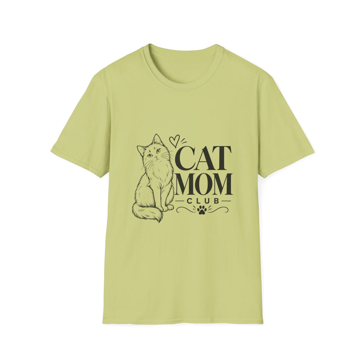 Cat Mom T-Shirt — Cat Mom Club Graphic Tee