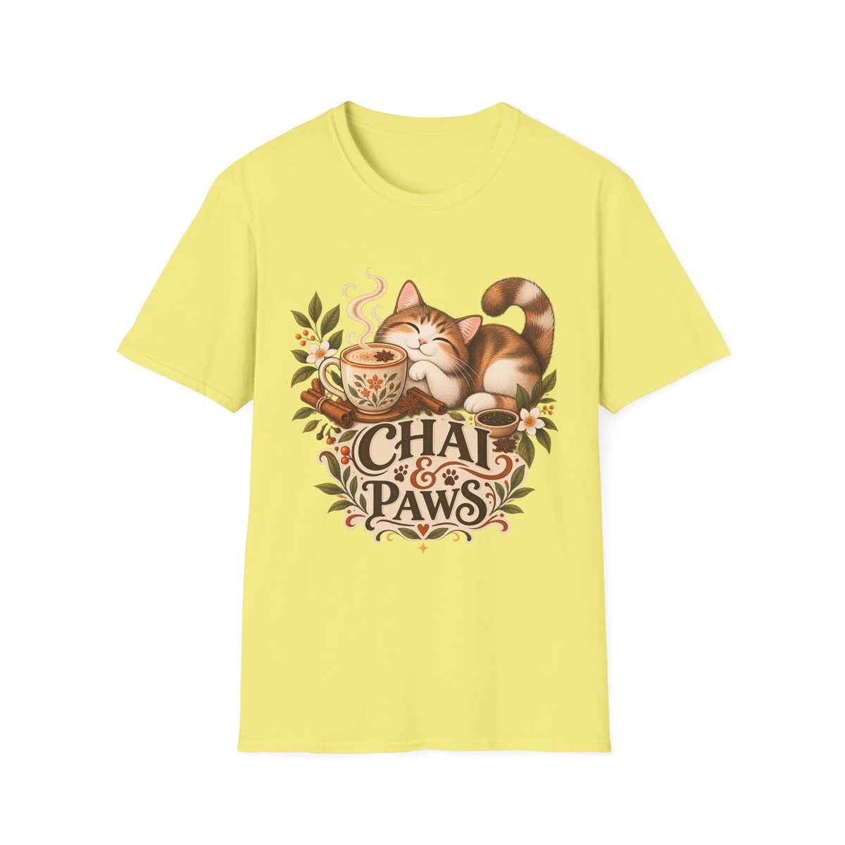 Chai Paws Cat Tee