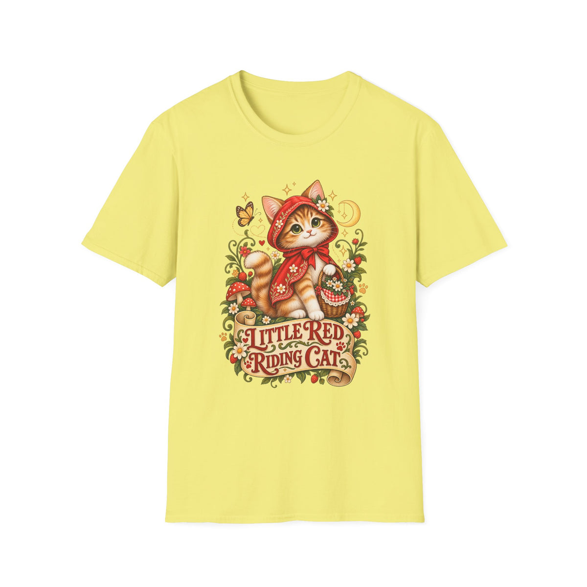Little Red Riding Cat T-Shirt