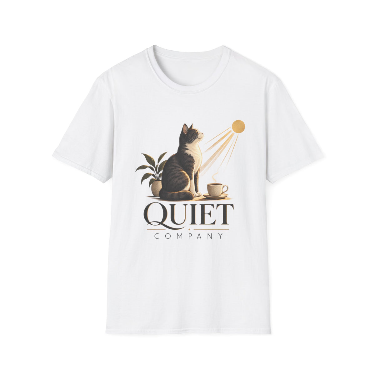 Cat & Sun 'Quiet Company' T-Shirt