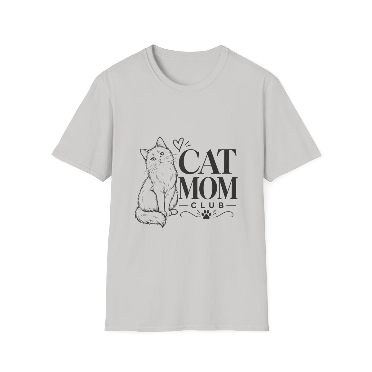 Cat Mom T-Shirt — Cat Mom Club Graphic Tee