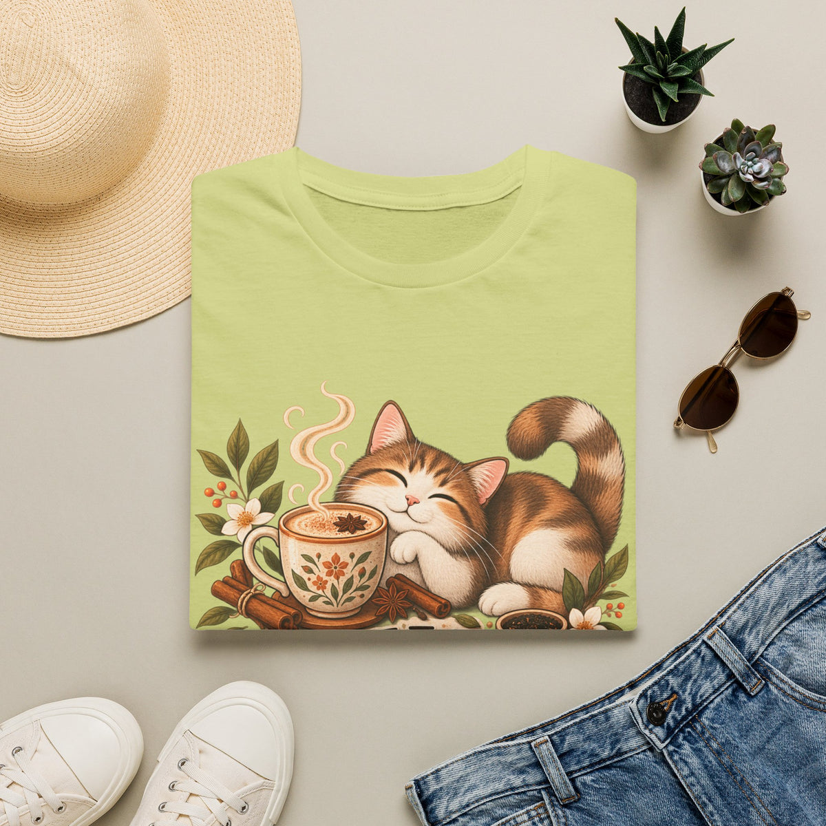 Chai Paws Cat Tee