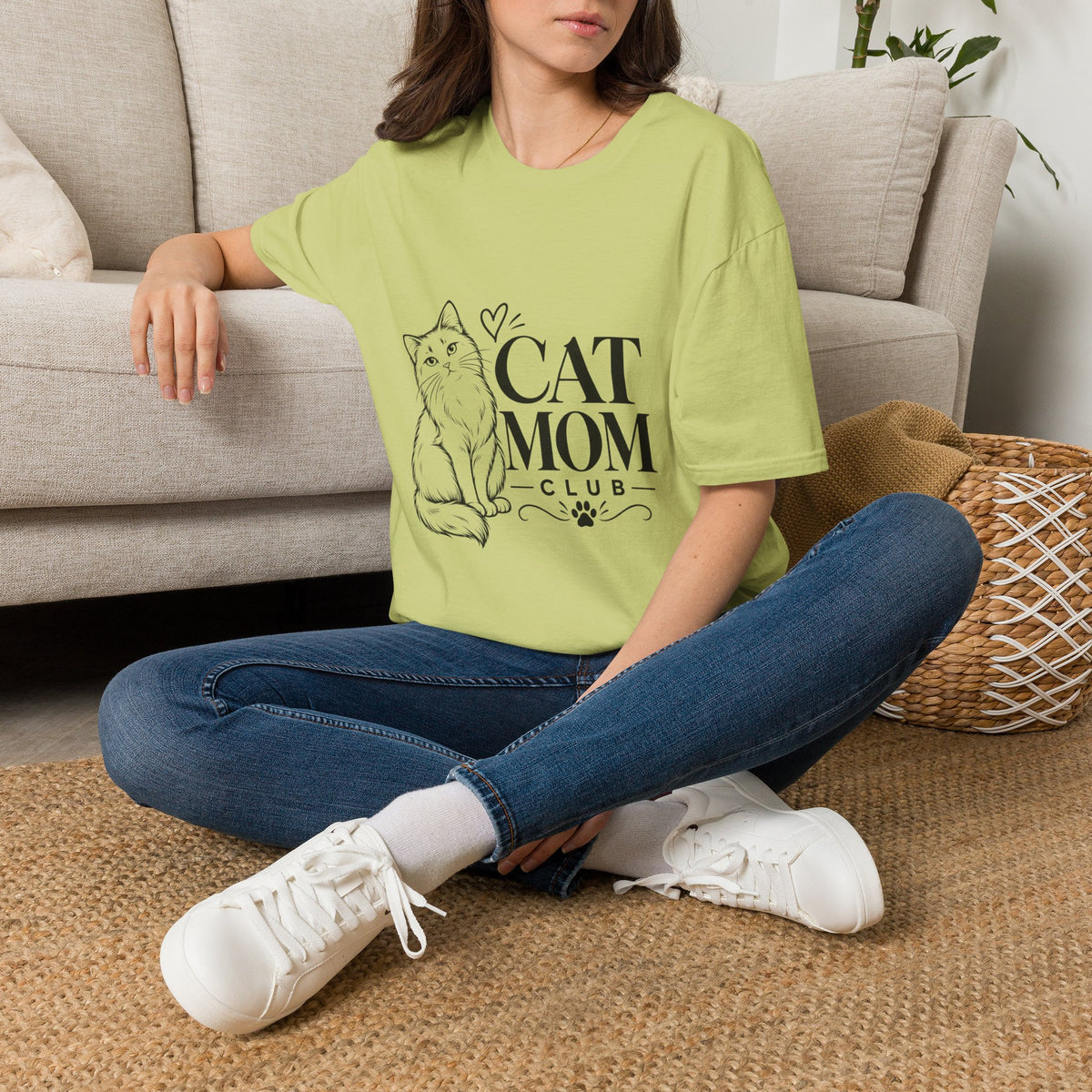 Cat Mom T-Shirt — Cat Mom Club Graphic Tee