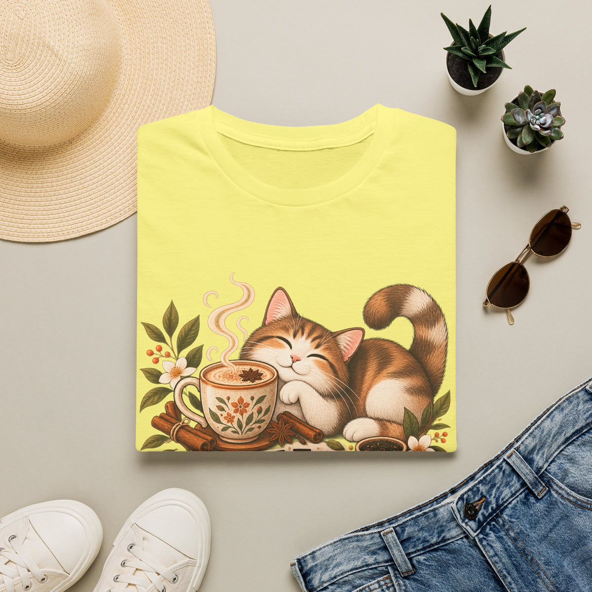 Chai Paws Cat Tee