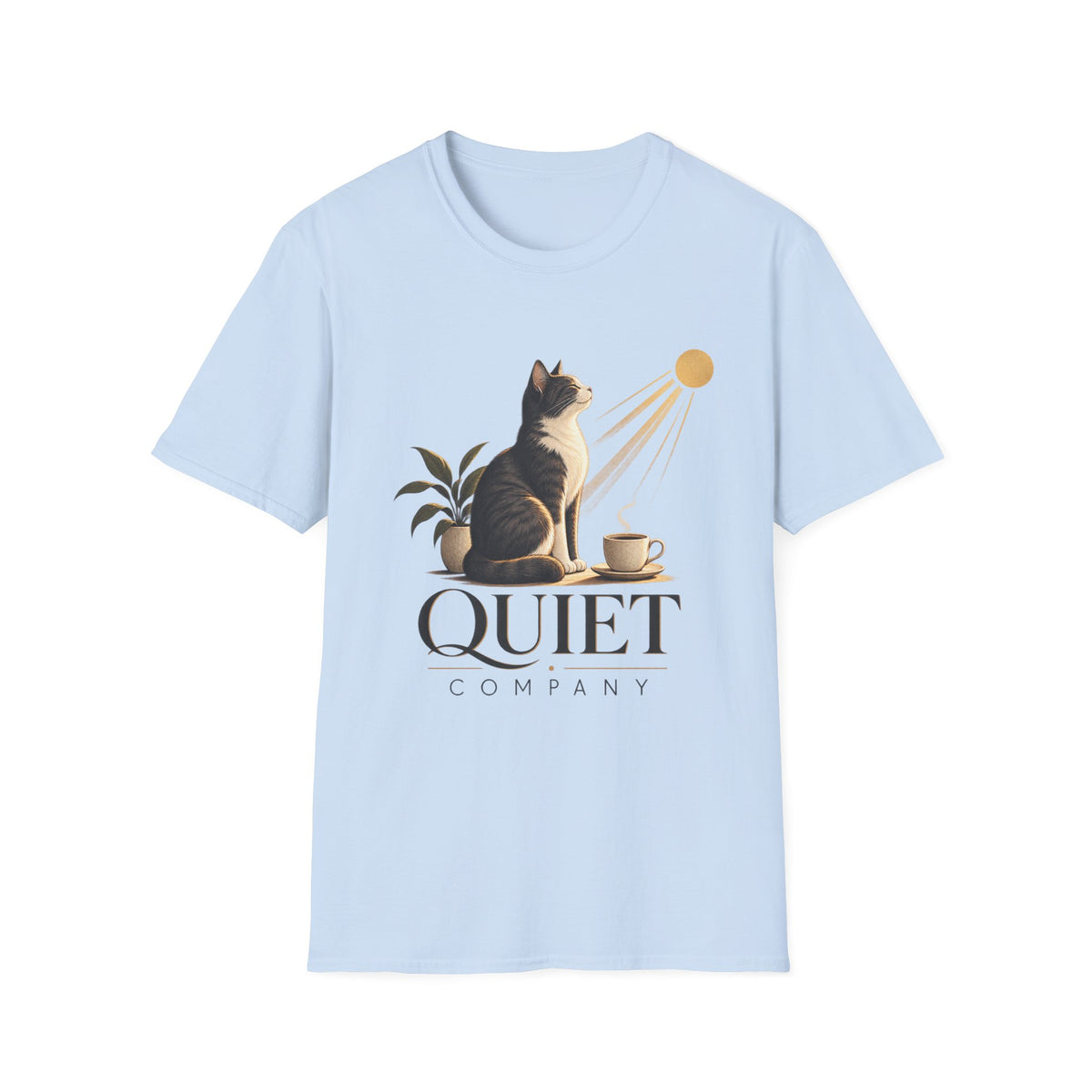 Cat & Sun 'Quiet Company' T-Shirt