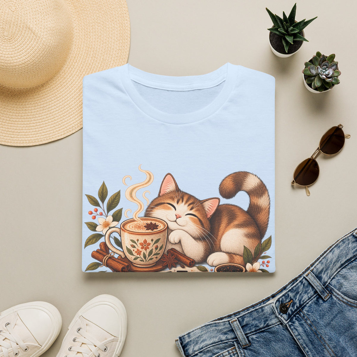 Chai Paws Cat Tee