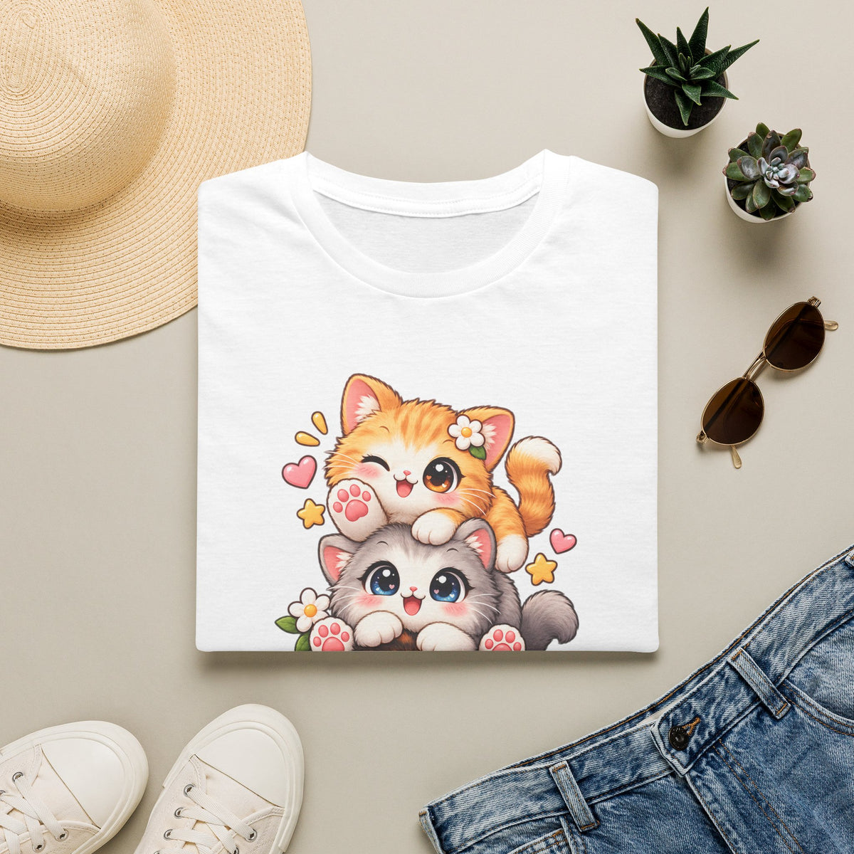 Cute Kittens 'Toe Beans' T-Shirt