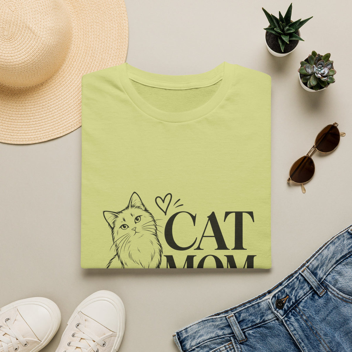 Cat Mom T-Shirt — Cat Mom Club Graphic Tee