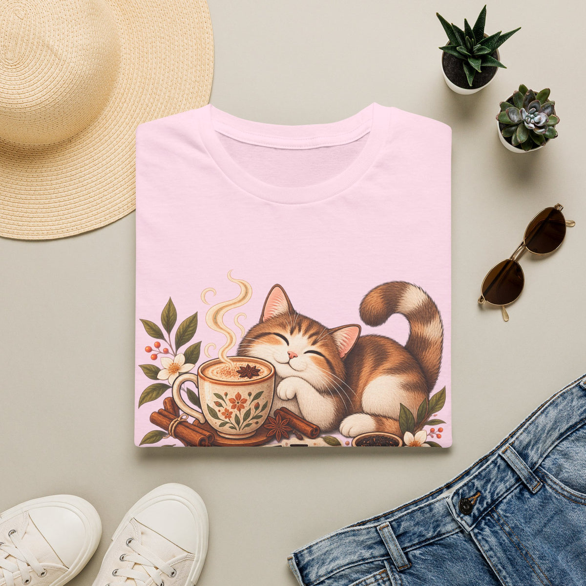 Chai Paws Cat Tee