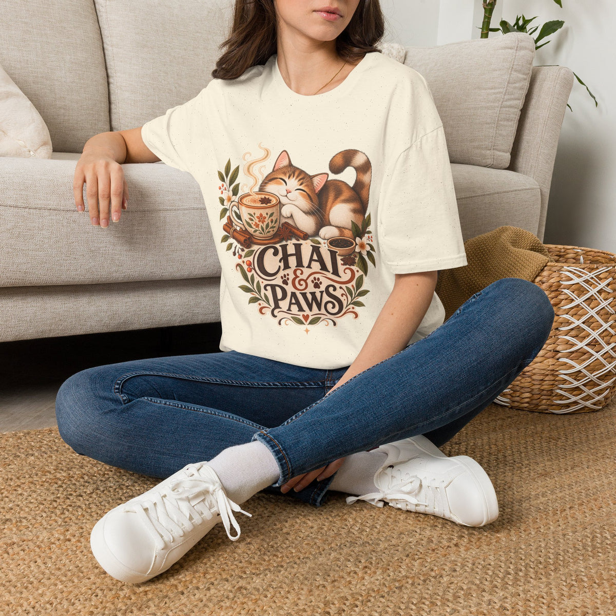 Chai Paws Cat Tee