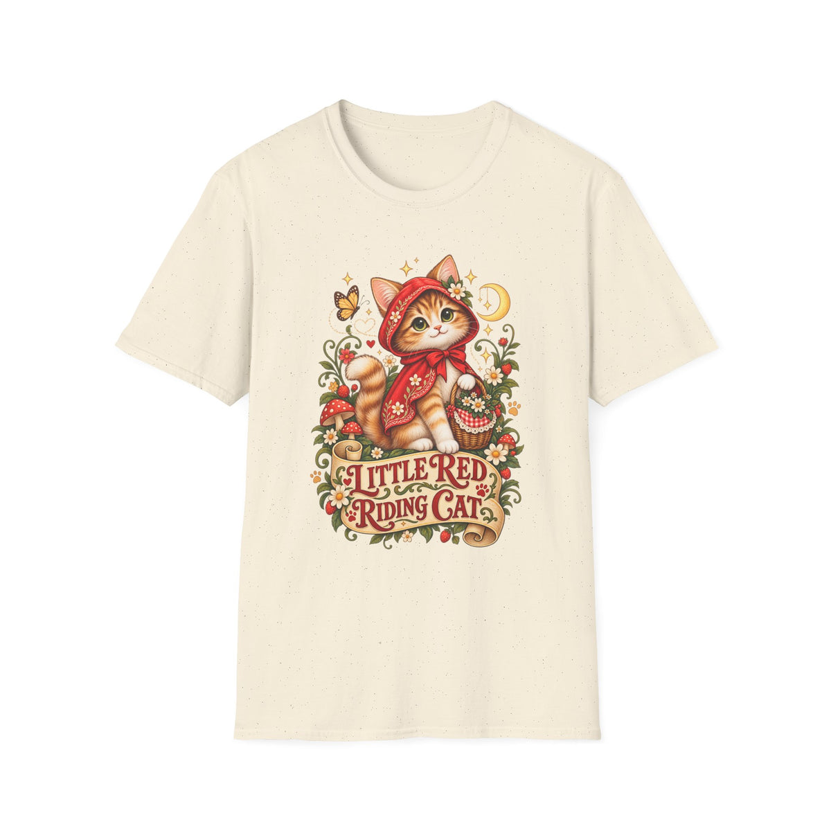 Little Red Riding Cat T-Shirt