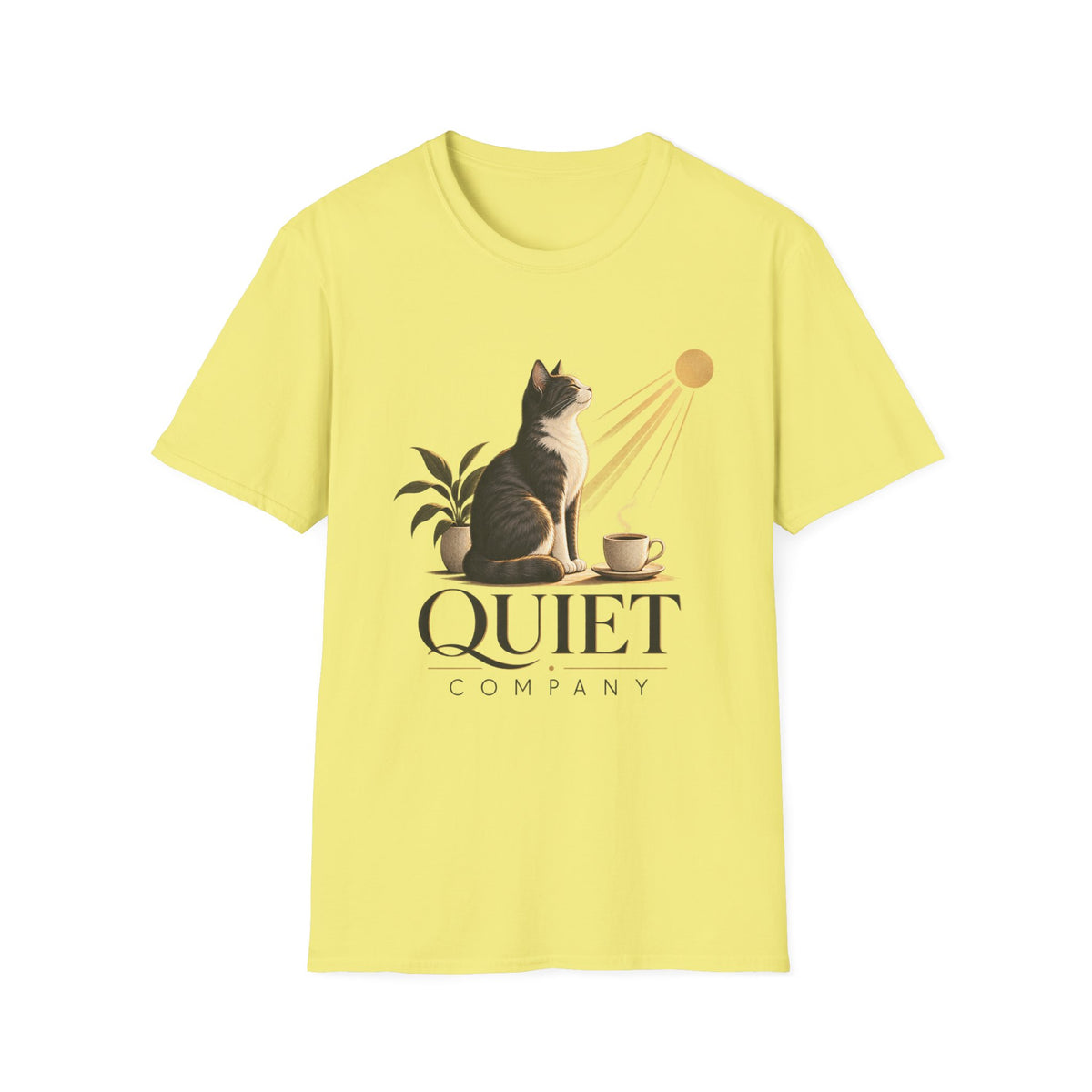 Cat & Sun 'Quiet Company' T-Shirt
