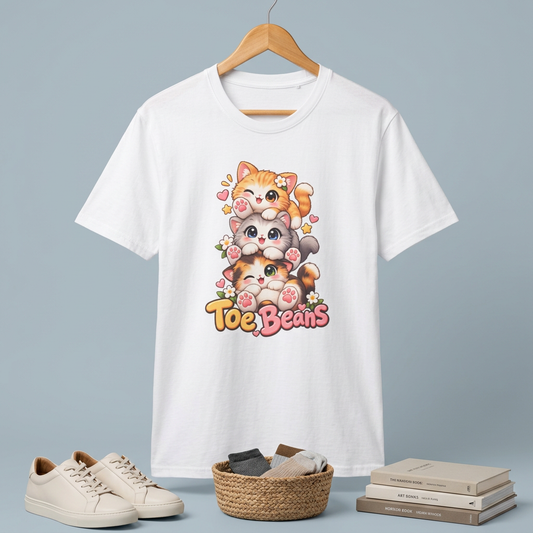 Cute Kittens 'Toe Beans' T-Shirt